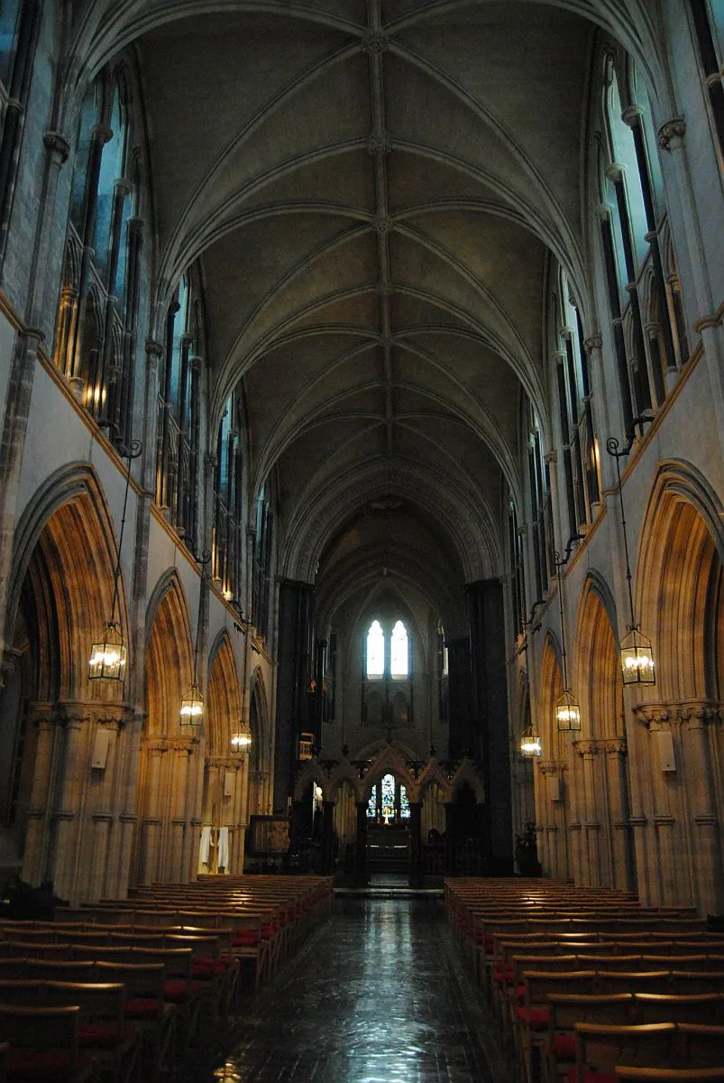 Interior de Christ Church. Dublín.