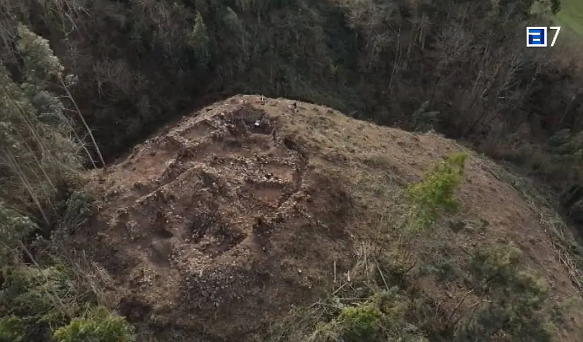 Castro de Doña Palla en 2022. Tuvo ocupación hasta época medieval