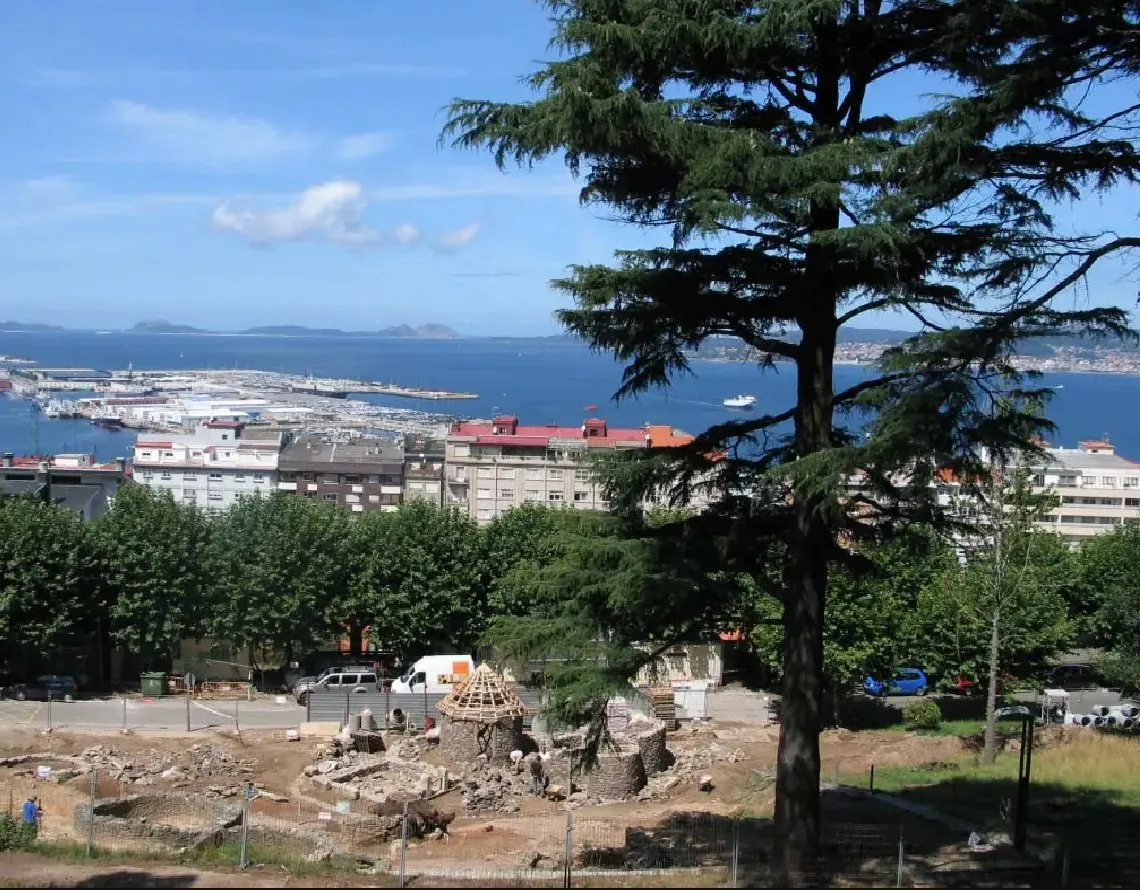Castro de Vigo. Musealización. Foto:  Material divulgativo del yacimiento.