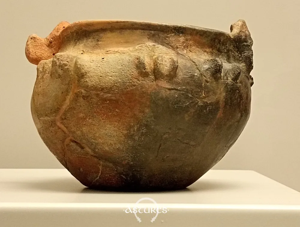 Olla "celtiberica" de Moriyón. Museo Arqueológico de Asturias