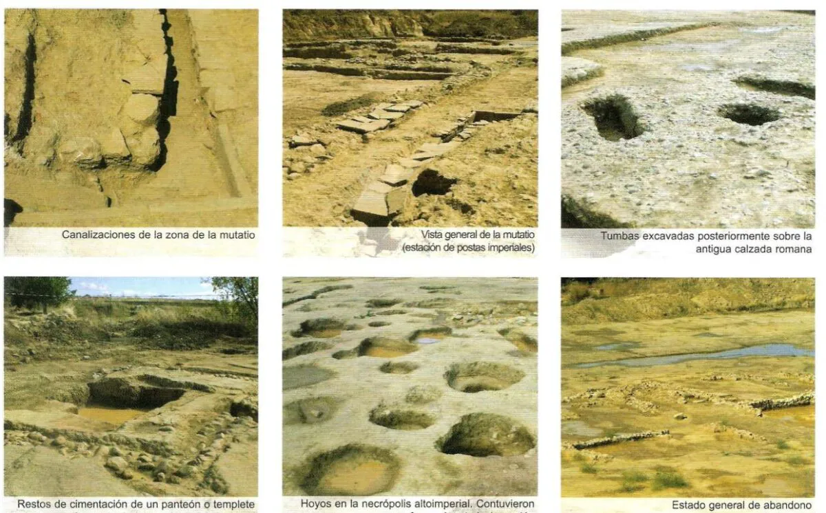 Varias estructuras de Sublancia. Promonumenta.