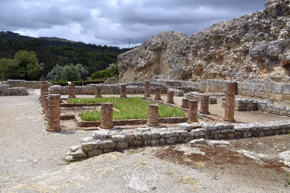 Casa de los esqueletos. Conimbriga