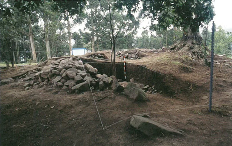 Excavación de Deva III por Miguel Ángel de Blas Cortina.