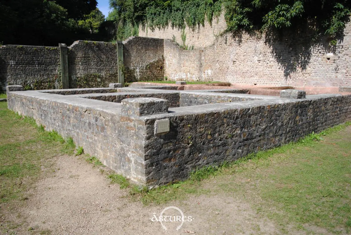 Ruinas de la factoría de garum y salazones de Plomar'ch. Douarnenez. Bretaña