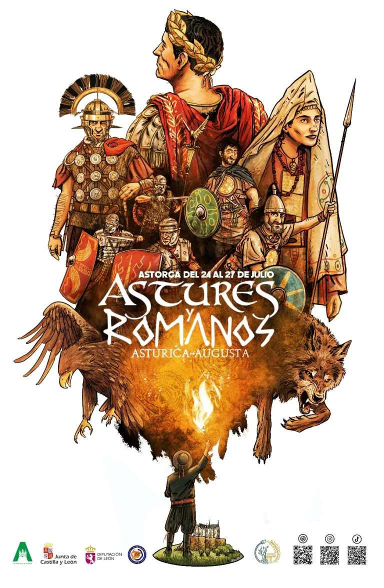 Cartel Astures y Romanos, 2025.