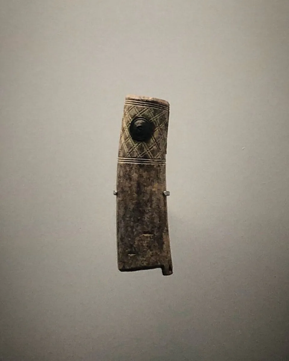 Un mango de navaja procedente de Llagú.