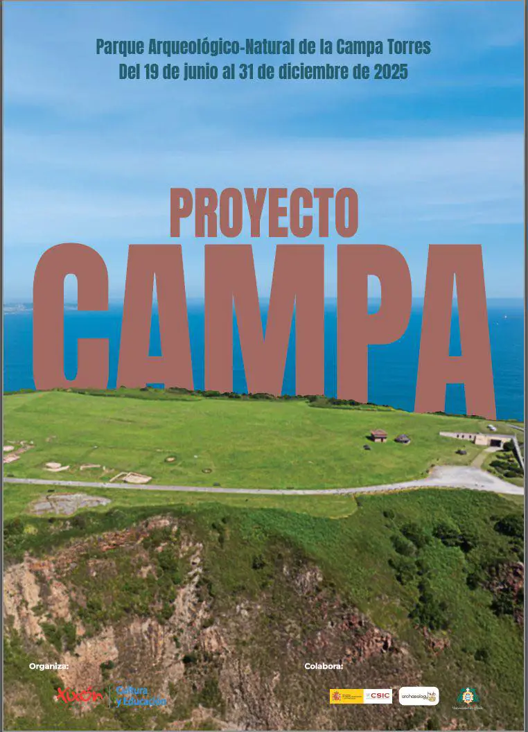 Cartel de la exposición Proyecto Campa.