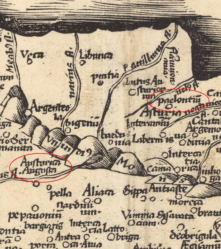 Ptolomeo. Tabula Secunda Europe. Mapa de Waldseemüller, 1513. Cartoteca Digital de Extremadura.