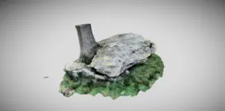 Fotogrametría: un dolmen del oriente de Asturias ¿Petroglifo no documentado? Modelo fotogramétrico de un dolmen del oriente de Asturias.